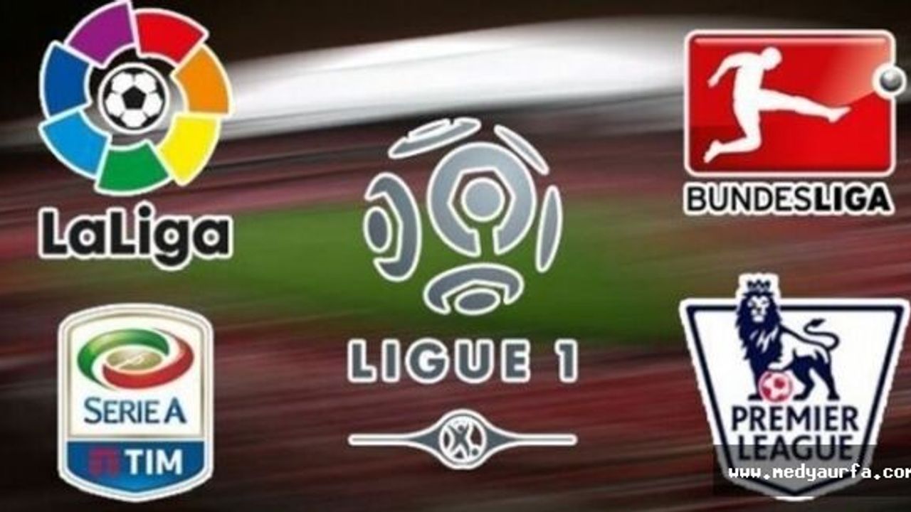 Avrupa'da 5 Büyük Ligde Zirvedekiler