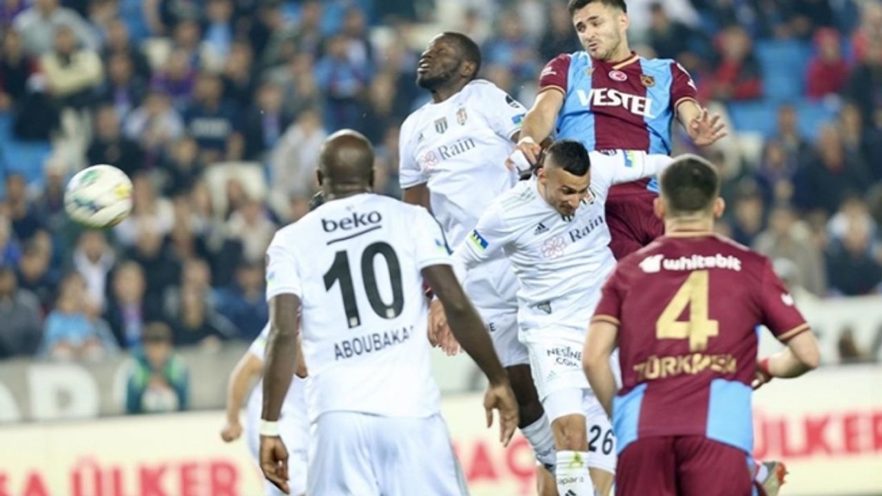 Trabzonspor ile Beşiktaş golsüz berabere kaldı