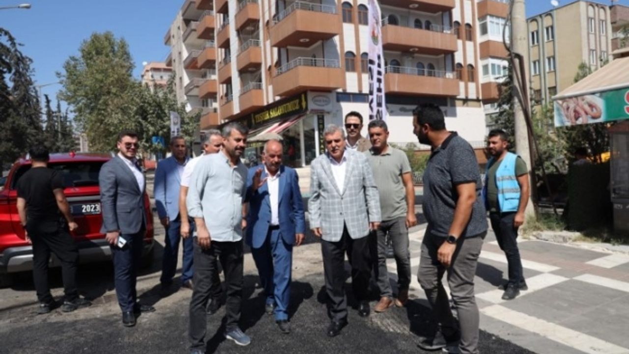 Beyazgül sahada devam eden çalışmaları inceledi
