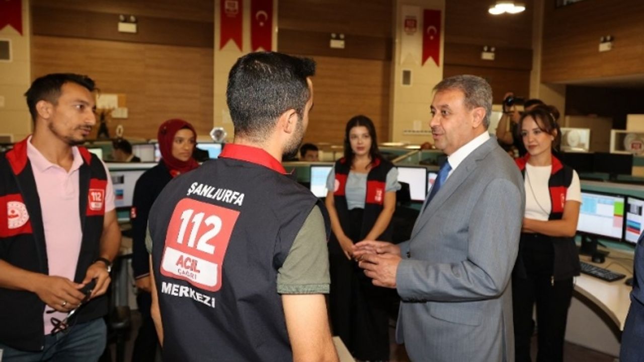 Vali Şıldak: 112'yi Gerekmedikçe Meşgul Etmeyelim