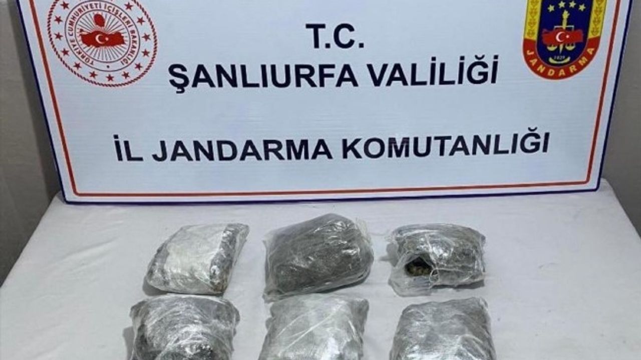 Şanlıurfa'da uyuşturucu operasyonu: 2 şüpheli yakalandı