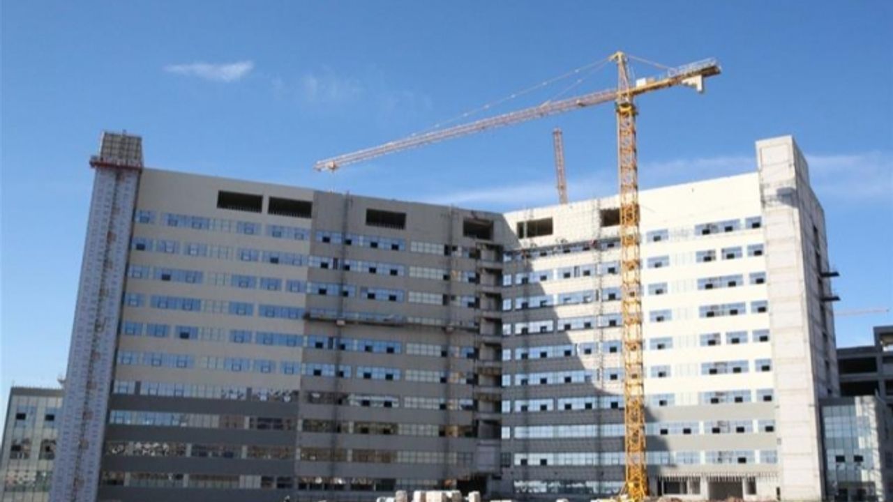 Şanlıurfa Şehir Hastanesi inşaatının yüzde 54'ü tamamlandı