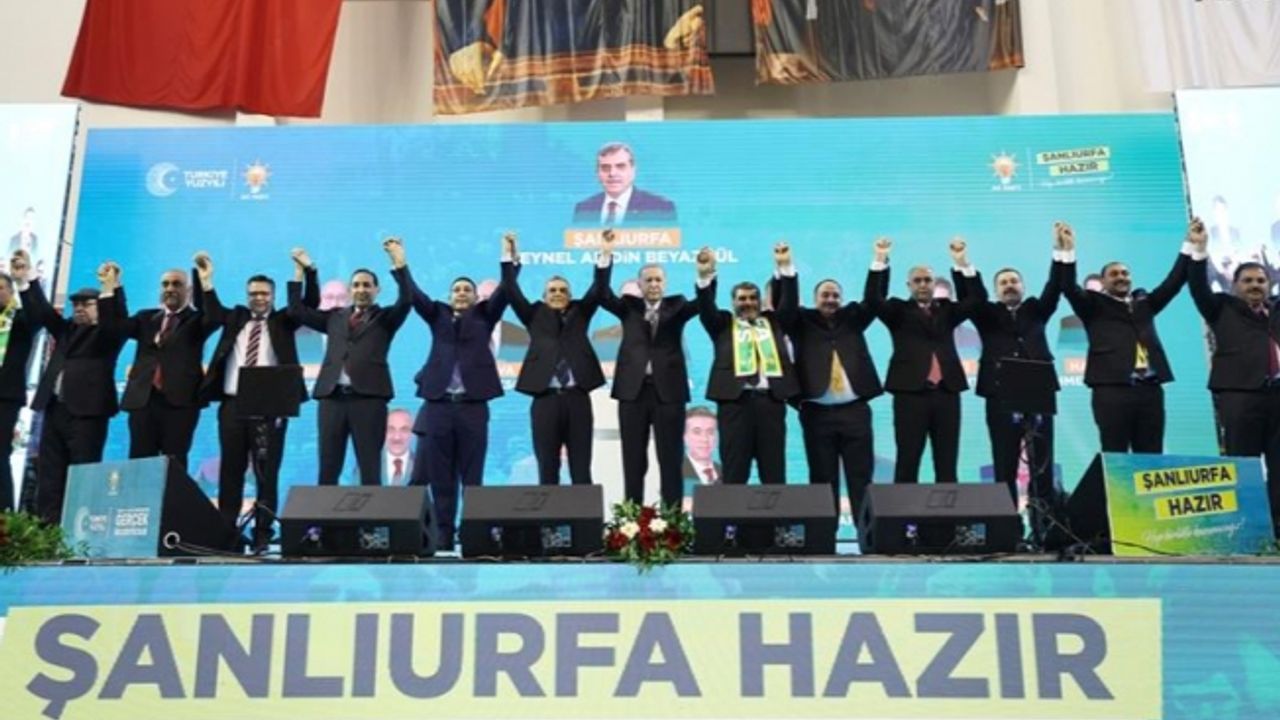 Cumhurbaşkanı Erdoğan Şanlıurfa ilçe belediye başkan adaylarını açıkladı