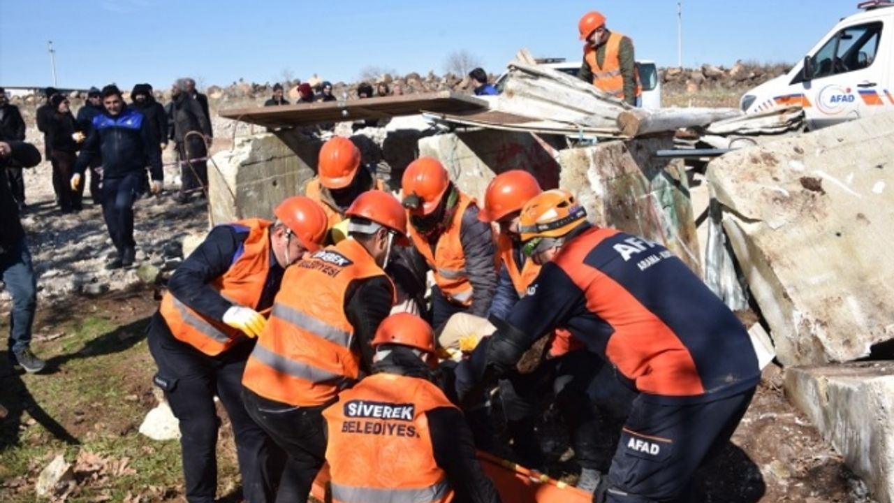 Şanlıurfa'da deprem tatbikatı gerçekleştirildi