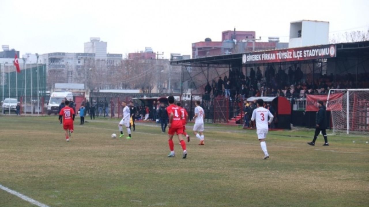Siverek Belediyespor 3 puanı 3 golle kazandı