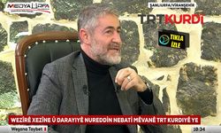 Bakan Nebati, TRT Kurdi'de gündemi değerlendirdi