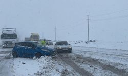 Şanlıurfa-Diyarbakır kara yolu kar nedeniyle ulaşıma kapatıldı