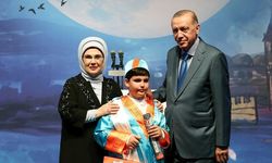 Erdoğan, torununun mezuniyet törenine katıldı