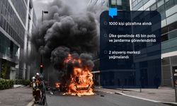 Fransa'da sürücüye sıkılan polis kurşunu ülkeyi yangın yerine çevirdi