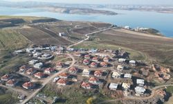 Şanlıurfa'da Atatürk Barajı manzaralı köy konutları mart ayında teslim edilecek