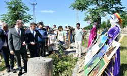 Şanlıurfa'da kursiyerler yıl sonu sergisi açtı