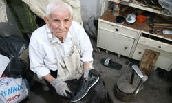 Şanlıurfalı Kore gazisi 70 yıldır ayakkabı tamir ediyor