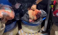 Şanlıurfa'da 1500 kilogram gümrük kaçağı ve bozulmuş et ele geçirildi
