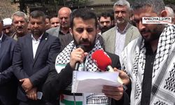 Siverek'te İsrail'in Gazze'ye saldırıları kınandı