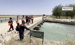 Şanlıurfa'da sulama kanalında akıntıya kapılan 2 kişiyi arama çalışmaları sürüyor