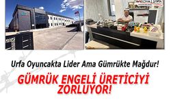 Urfa Oyuncakta Lider Ama Gümrükte Mağdur!