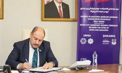 Şanlıurfa ile İran’ın Urumiye Kenti ‘Kardeş Şehir’ Oldu