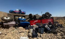 Şanlıurfa'da köprüden devrilen traktörün sürücüsü yaralandı