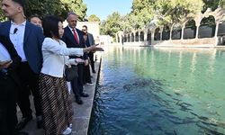 Japonya Prensesi Akiko Mikasa, Balıklıgöl'ü ziyaret etti