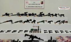 Şanlıurfa'da Jandarmadan operasyon: Çok sahıda mühimmat ele geçirildi