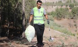 Şanlıurfalı Genç 105 Gündür Çevreyi Temizliyor