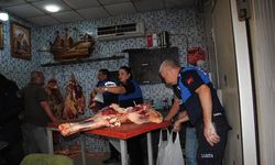 Şanlıurfa'da yaklaşık 1 ton bozulmuş et ele geçirildi