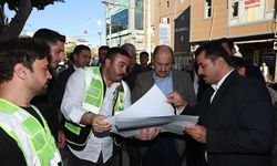 Başkan Gülpınar’dan Divanyolu Çalışmalarına Saha Ziyareti