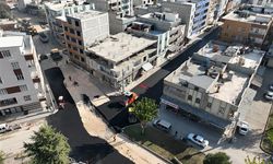 Büyükşehir’den Eyyübiye’de Aralıksız Asfalt Çalışması