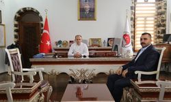 Acemoğlu'ndan Kaymakam Sak'a Ziyaret