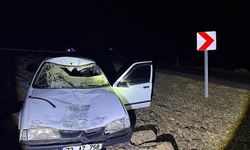 Şanlıurfa’da Trafik Kazası: Otomobil Eşeğe Çarptı, Sürücü Yaralı