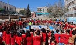 Şanlıurfa'da jandarmadan öğrencilere trafik eğitimi