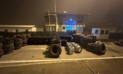 Şanlıurfa’da Kaçak Lastik Operasyonu