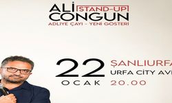 Ali Congun, Şanlıurfa’da Stand Up Gösterisi Yapacak