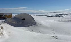 Karacadağ'da kış bereketi: Kar kalınlığı 1 metreye ulaştı