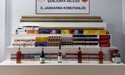 Şanlıurfa’da Kaçak Tütün ve Alkol Operasyonu