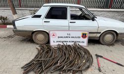 Ceylanpınar'da Bakır Kablo Hırsızlığı: Jandarmadan Suçüstü