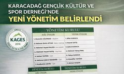 KAGES'te Yeni Yönetim Belirlendi