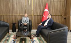 KAGES Başkanı Gülpınar'dan Kaymakam Sak'a Ziyaret