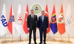 Başkan Özyavuz, İçişleri Bakanı Çiftçi’yi Ziyaret Etti