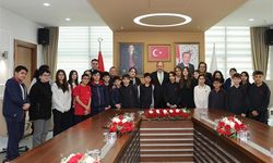 Şanlıurfa TED Koleji Öğrencilerinden Başkan Gülpınar’a Ziyaret