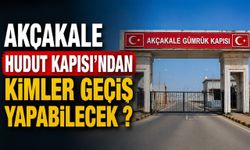 Şanlıurfa'da Valilikten Akçakale Hudut Kapısı Açıklaması