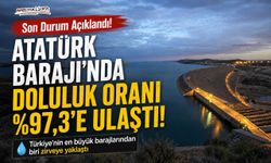 Atatürk Barajı Zirvede
