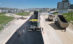 Şanlıurfa’da Balıkayağı-Azerbaycan Bulvarı Sıcak Asfaltla Buluşuyor
