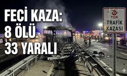 Denizli'de feci kaza: 8 ölü, 33 yaralı
