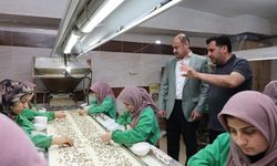 Gülpınar Birecik Fıstık Hali'nde İncelemelerde Bulundu