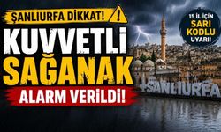 Şanlıurfa İçin Kuvvetli Sağanak Uyarısı: Meteoroloji Alarm Verdi