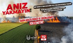 Anız yakmayın, tarım arazilerini yok etmeyin