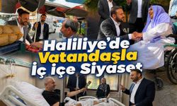 Haliliye’de Vatandaşla İç İçe Siyaset: Bağmancı Sahadan Ayrılmıyor