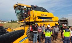 Jandarmadan Hasat Sezonunda Trafik Güvenliği Uyarısı