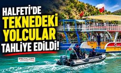 Halfeti’de Arızalanan Tur Teknesindeki Yolcular Tahliye Edildi